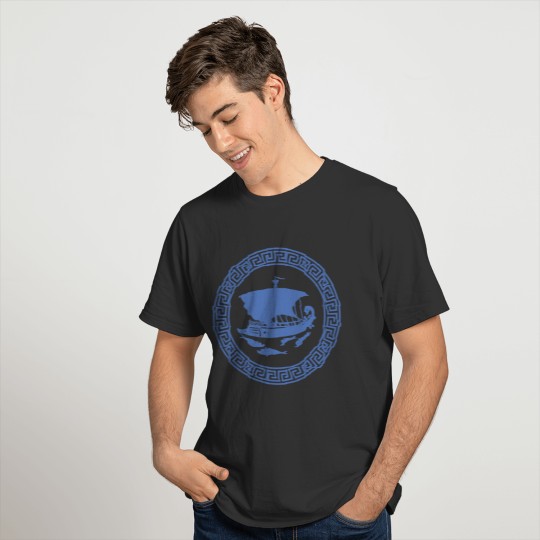 Greek Key Design T-shirt