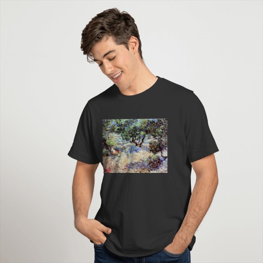 Vincent Van Gogh - Olive Orchard Fine Art T-shirt
