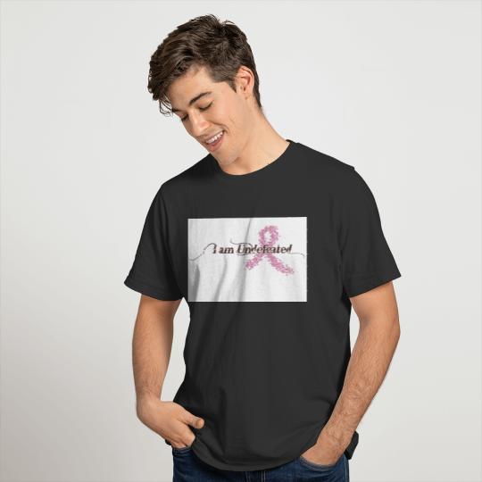 I am undefeated Breast Cancer Survivor T-shirt