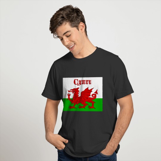 Welsh Flag Cymru T-shirt