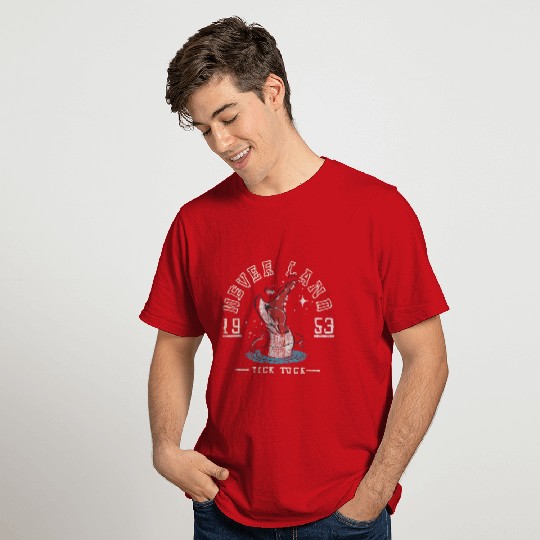 Disney Peter Pan Neverland Croc Collegiate Tick Tock 1953 T-Shirts