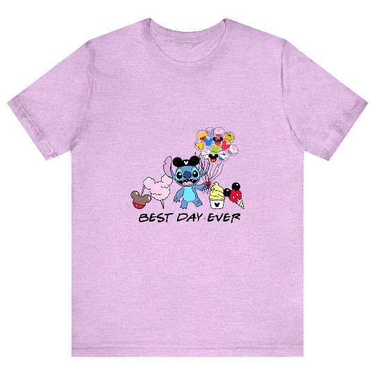 Disney Stitch Best Day Ever, Disney Snacks Shirt