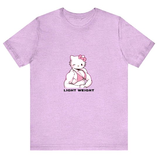 Hello Kitty Buff Bodybuilder Workout Gym T Shirts