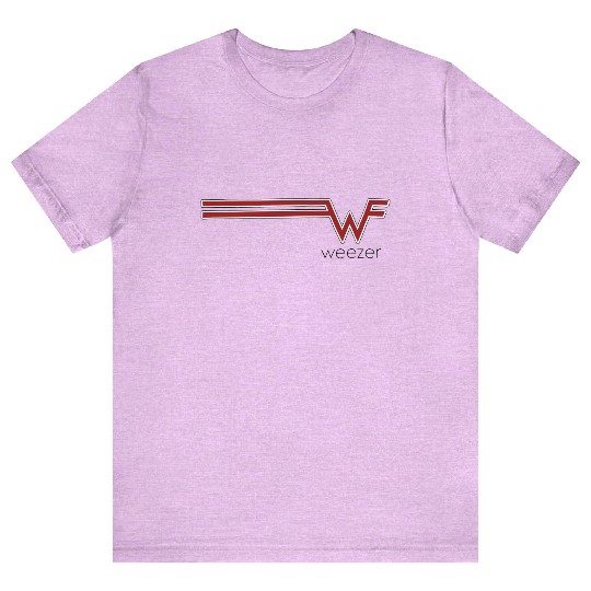 Weezer Ringer T-Shirt Men’s Official Band Merchandise Flying W Logo