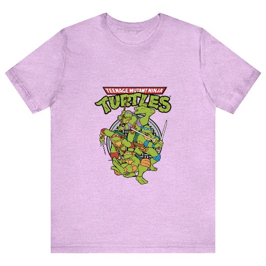 Teenage Mutant Ninja Turtles TMNT Group Men's T-Shirt