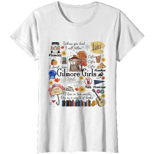 Gilmore Girl T Shirts, Stars Hollow Connecticut T Shirts, Lukes coffee T Shirts, Retro Luke's Diner T Shirts