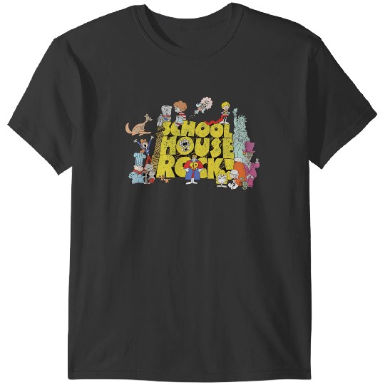 Discover School House Rock - distressed T-Shirts