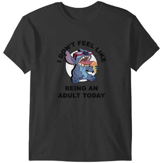 Discover Disney Lilo Stitch I Don't Feel Like Being An Adult Today T-Shirts