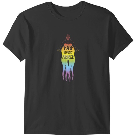 Disney Villains Ursula Rainbow Fabulously Fierce T-Shirts