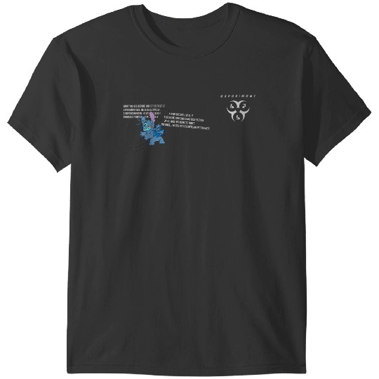 Discover Womens Disney Lilo Stitch Experiment 626 Description Text Logo T-Shirts