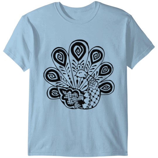 Discover Henna peacock T-shirt