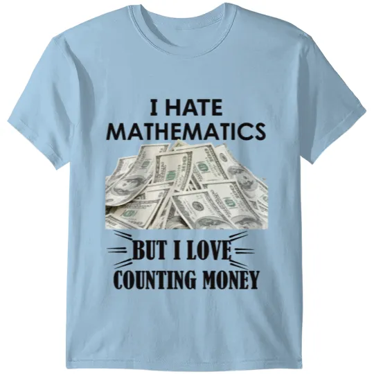 Discover counting money gift tees T-shirt