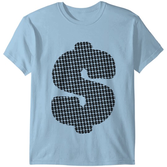 Discover Dollar Sign black T-shirt