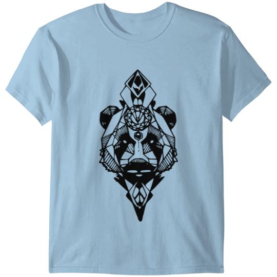 Discover Panda Head T-shirt