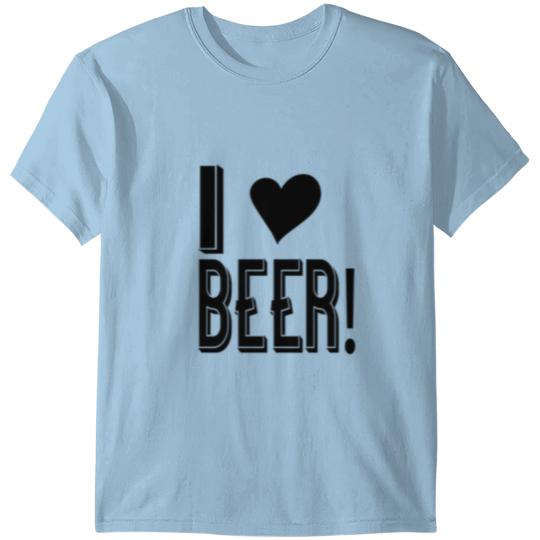 I Love Beer T-shirt