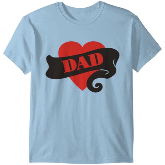 Discover Dad Heart T-shirt