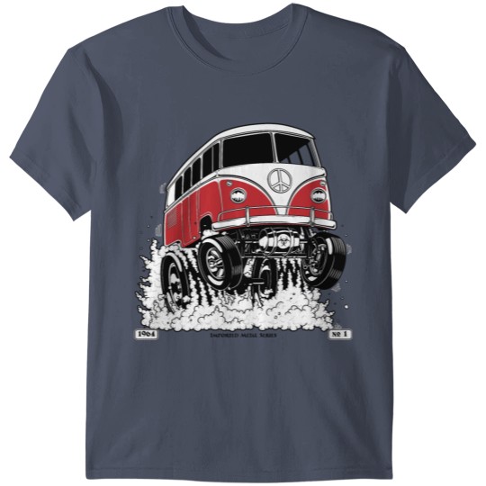 Discover IMPORTED METAL 1964 microbus T-shirt