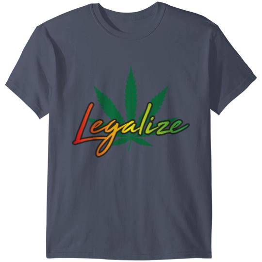 Legalize reggae hemp T-shirt