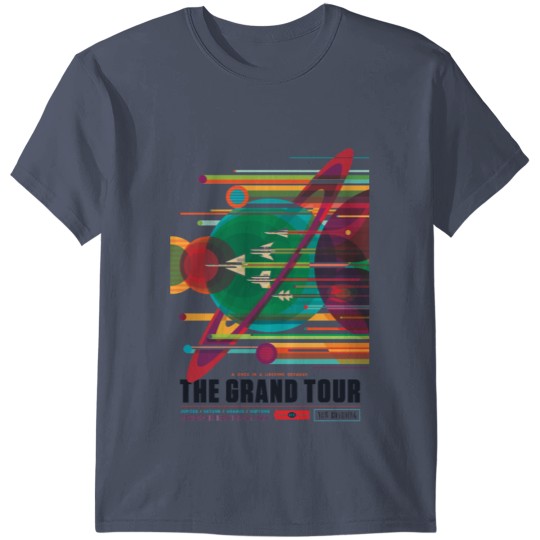 Discover The Grand Tour: Jupiter, Saturn, Uranus, Neptune T-shirt