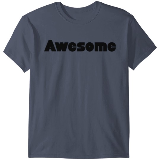 Discover Awesome for white T-Shirts T-shirt