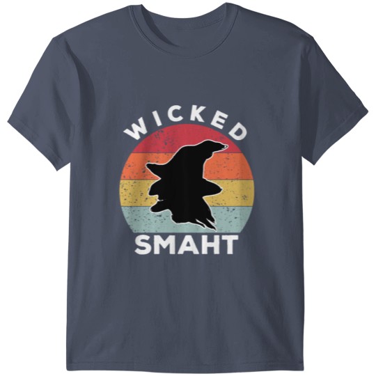 Wicked Smaht Cute Kawaii Witch Retro Vintage Gift T-shirt