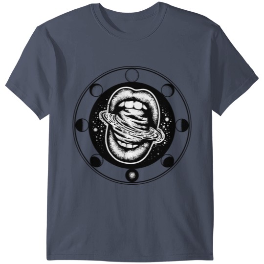 Discover Aura of the cosmic waves T-shirt