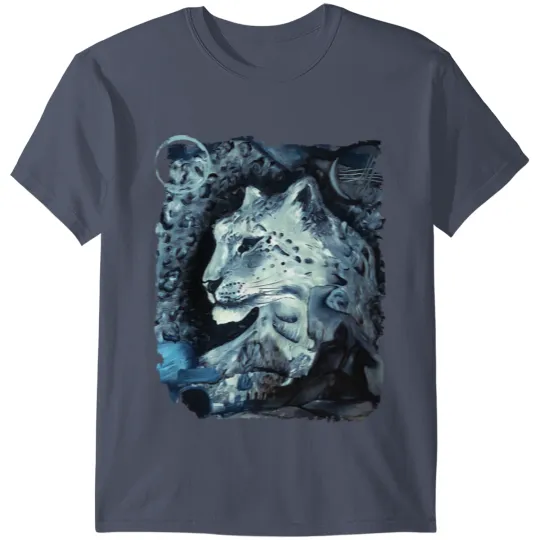 the wise sight of the snow leopard T-shirt