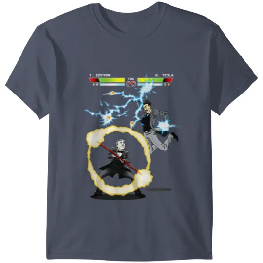 Tesla versus Edison T-shirt