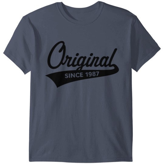Discover Original Since 1987 (Year Of Birth, Birthday, 1C) T-shirt