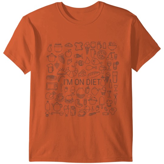 Discover im on diet T-shirt