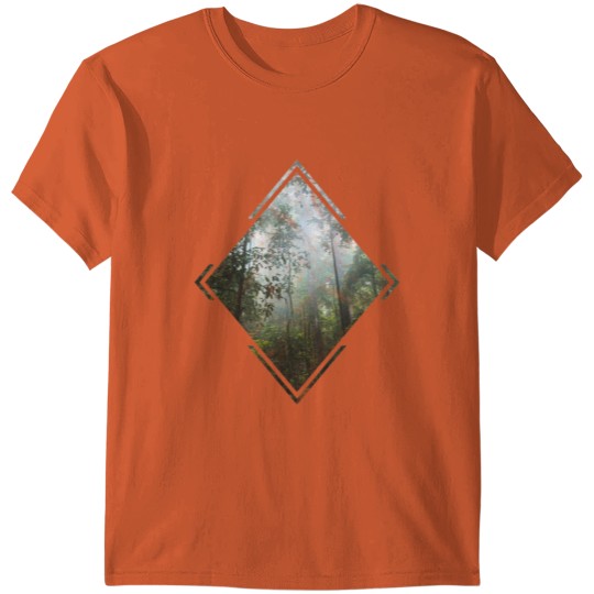 Discover Hipster Rainforest Diamont Nature T-shirt