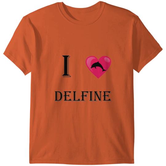 Discover I love dolphins T-shirt