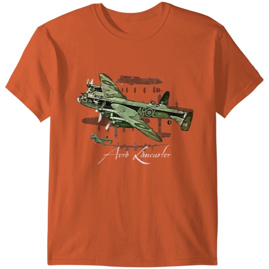 Discover Avro Lancaster warplane T-shirt