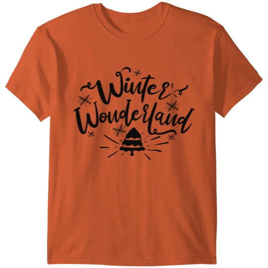 Discover Winter Wonderland Winter Design T-shirt