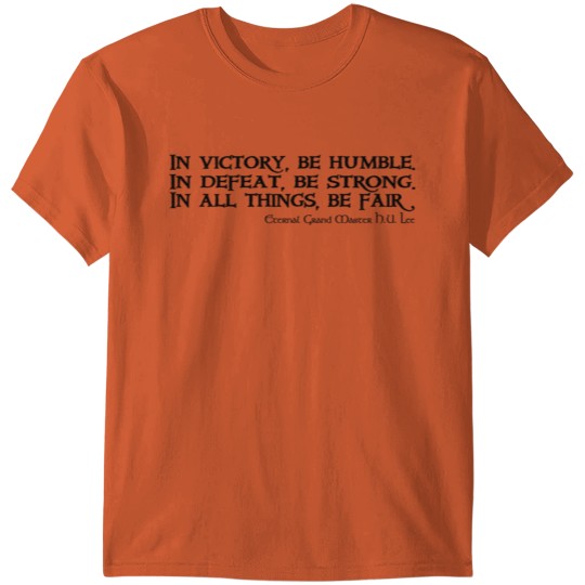 Discover HU Lee quote T-shirt