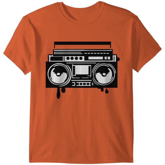 Discover ghettoblaster radio T-shirt