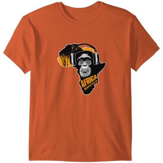 chimpanzee - Africa rocks T-shirt