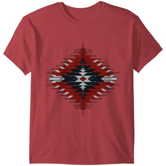 Discover Native Beaded Sunburst 03 T-shirt