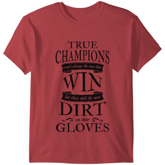 Discover Soccer Goalie True Champions T-shirt
