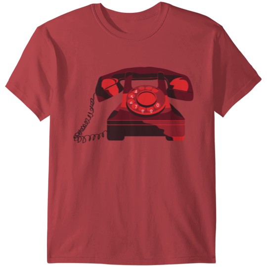 Discover telephone mobiltelefon handy funktelefon retro30 T-shirt
