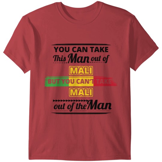 Discover Geschenk aus liebe herkunft mann MALI T-shirt
