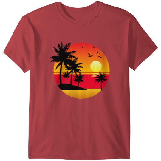 Discover Sunset Summer T-Shirt T-shirt