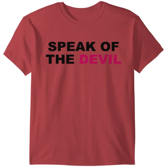Discover SPEAK OF THE DEVIL T-shirt