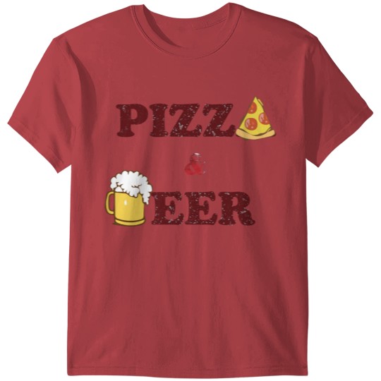 Discover Pizza and Beer Best Friends Beer King Gift T-shirt