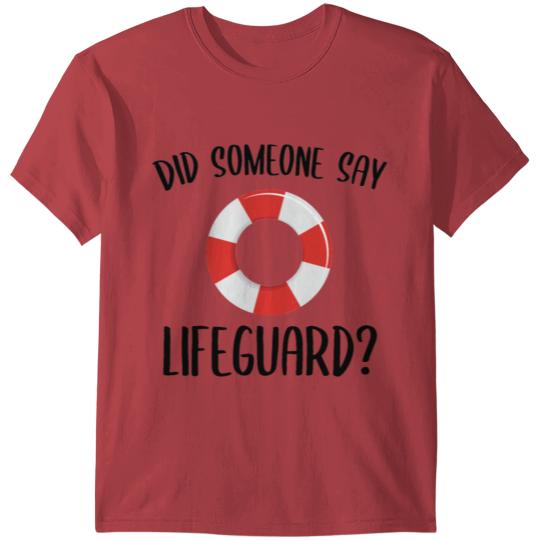 Discover Lifeguard Swimming Pool Instructor Cool Gift T-shirt