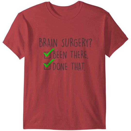 Discover brain brain surgery surgeon work gift birthday T-shirt