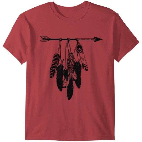 Discover Arrow - Arrow feathers - Indian feathers T-shirt