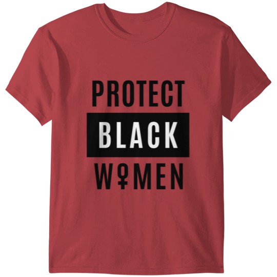 Discover Protect Black Women Sticker T-shirt