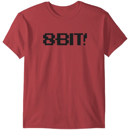 8-Bit Font (flat) 1c T-shirt