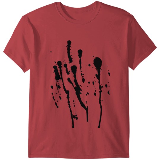 Discover Blood Splatter - High Quality Vector T-shirt